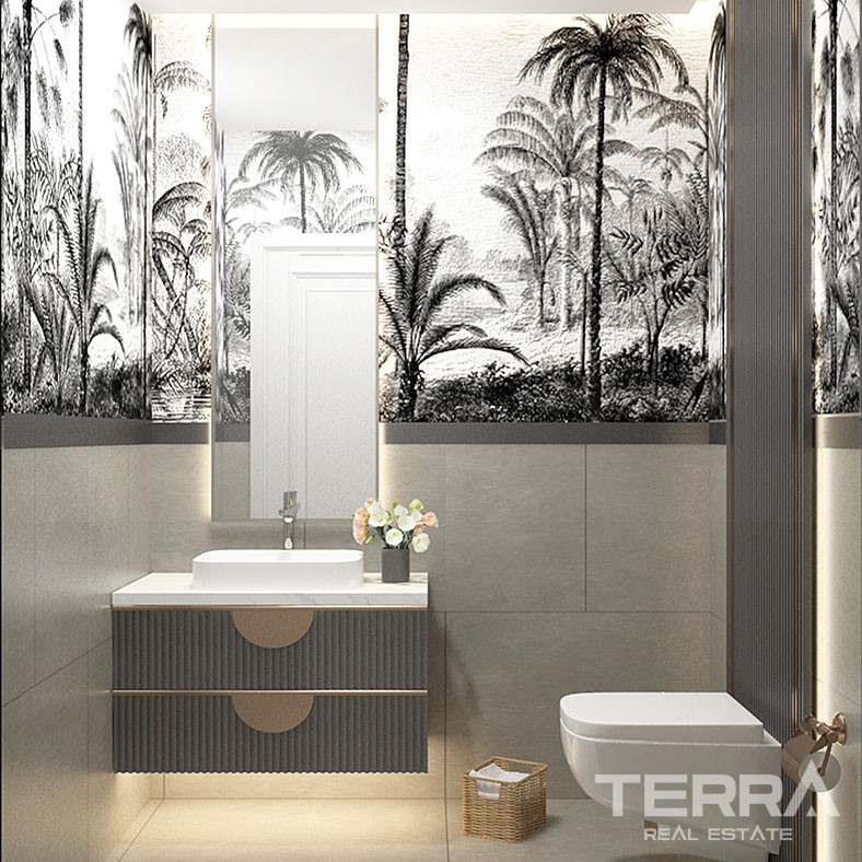 Elegant Villas Featuring Chic Designs in Döşemealtı, Antalya. - 86850