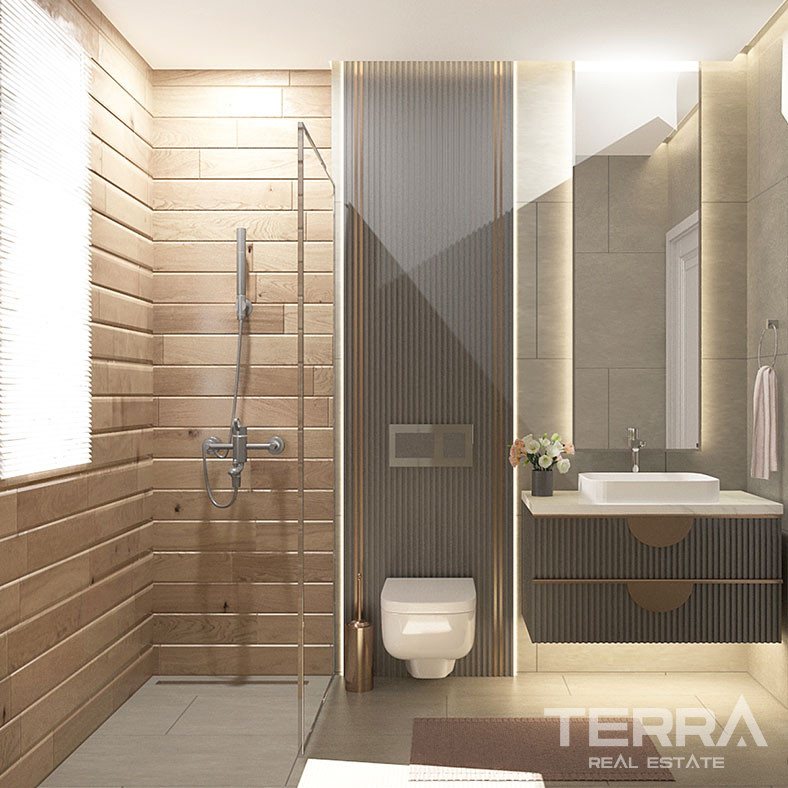Elegant Villas Featuring Chic Designs in Döşemealtı, Antalya. - 86861