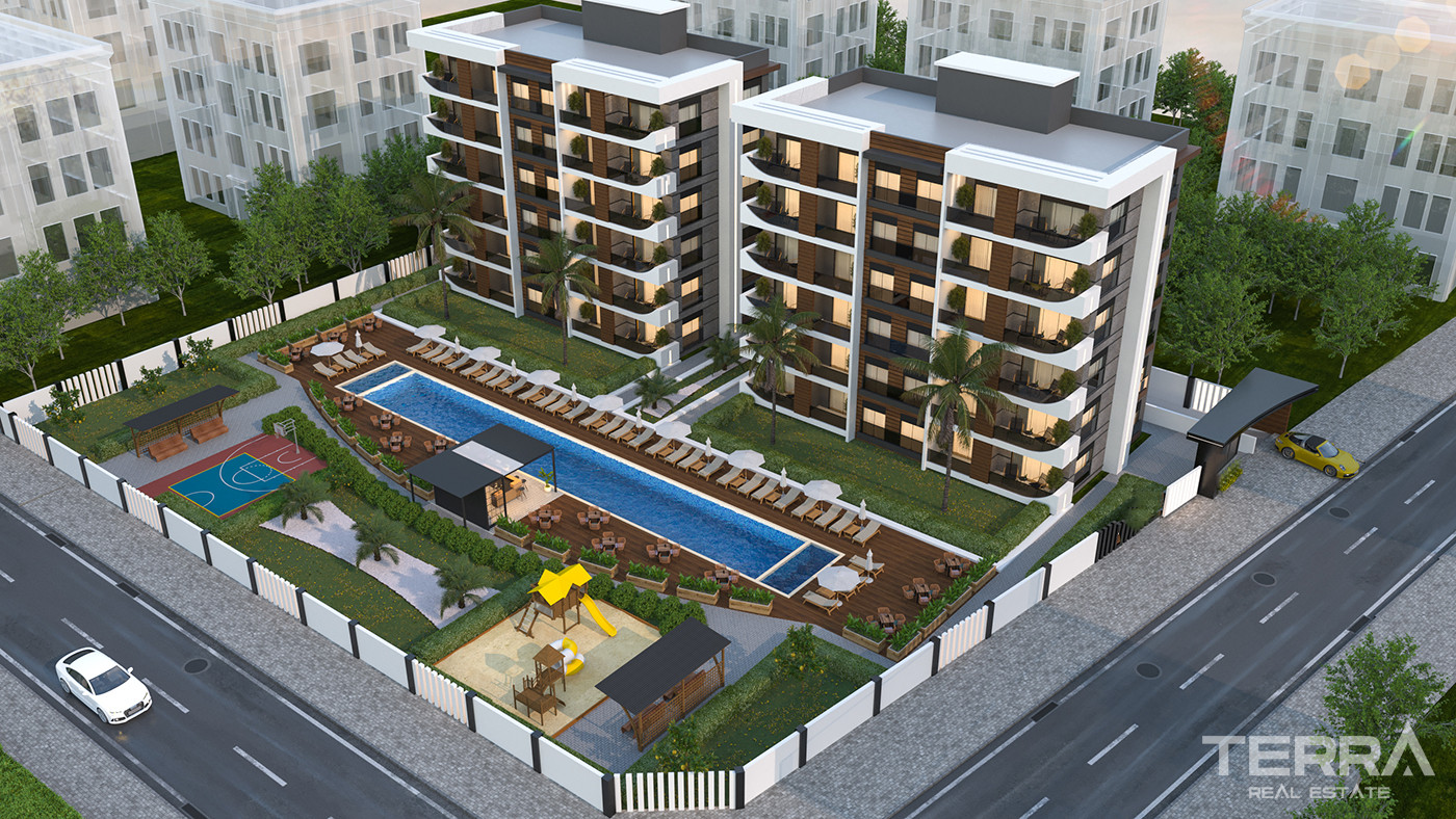 Wohnungen in Altıntaş, Antalya, bieten modernes und komfortables Wohnen