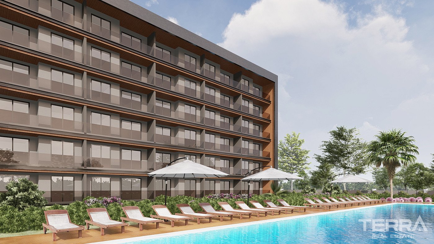 Excellent Apartments in The Investment Region of Altıntaş, Antalya