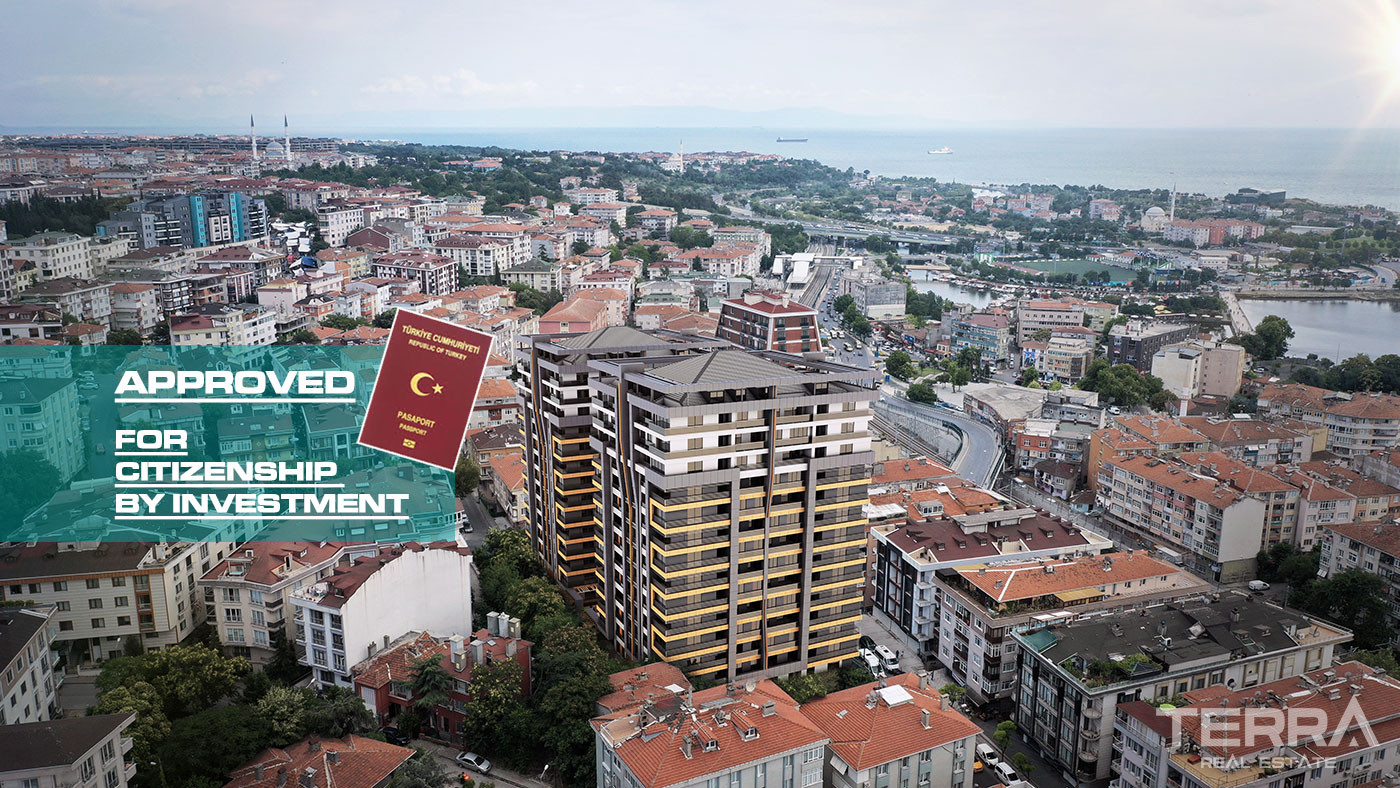 Великолепно расположенные квартиры в Стамбуле, Кючюкчекмедже