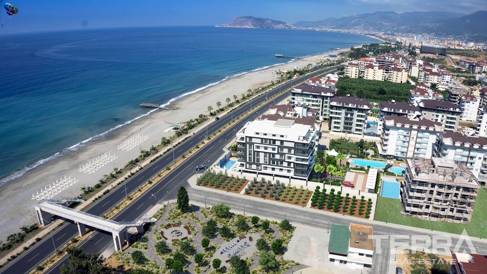 Wohnungen mit großartigem Meerblick zum Verkauf in Kestel, Alanya - 3882