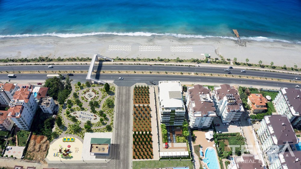 Wohnungen mit großartigem Meerblick zum Verkauf in Kestel, Alanya - 3883