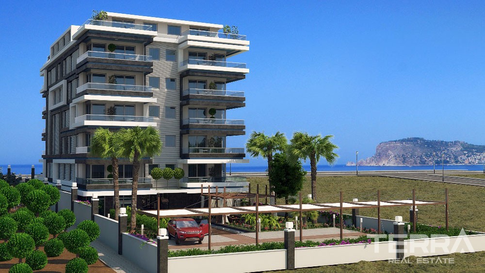 Wohnungen mit großartigem Meerblick zum Verkauf in Kestel, Alanya - 3891