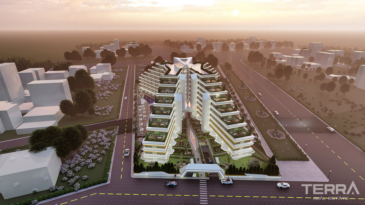 High Living Standarts with Apartments in Tranquil Kepez, Antalya - 87852