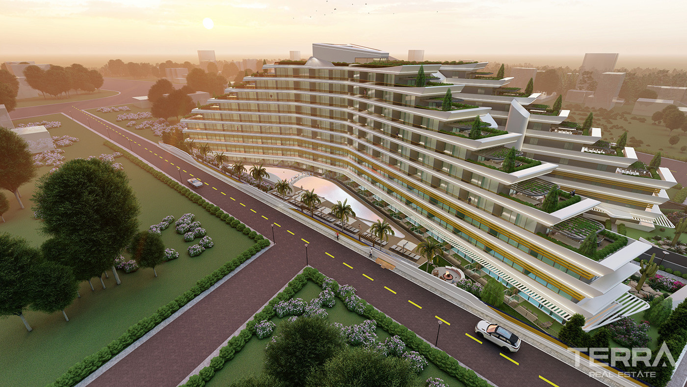 High Living Standarts with Apartments in Tranquil Kepez, Antalya - 87856