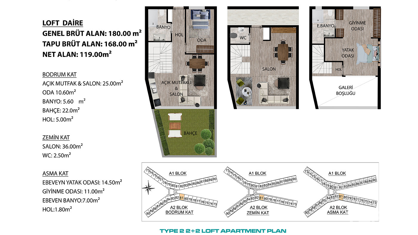 High Living Standarts with Apartments in Tranquil Kepez, Antalya - 87866