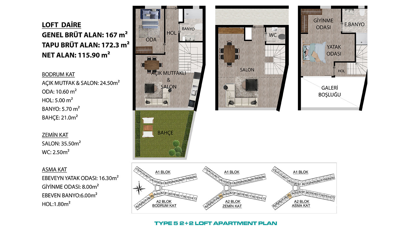 High Living Standarts with Apartments in Tranquil Kepez, Antalya - 87871