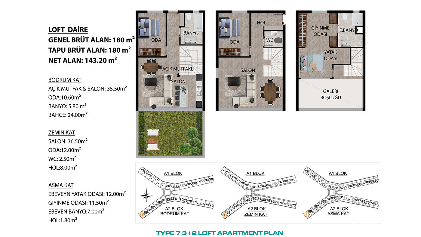 High Living Standarts with Apartments in Tranquil Kepez, Antalya - 87874