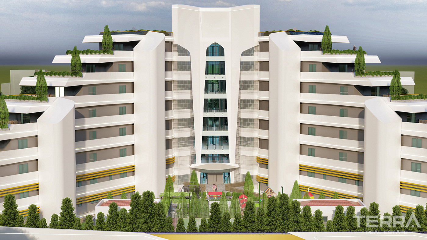 High Living Standarts with Apartments in Tranquil Kepez, Antalya - 87877