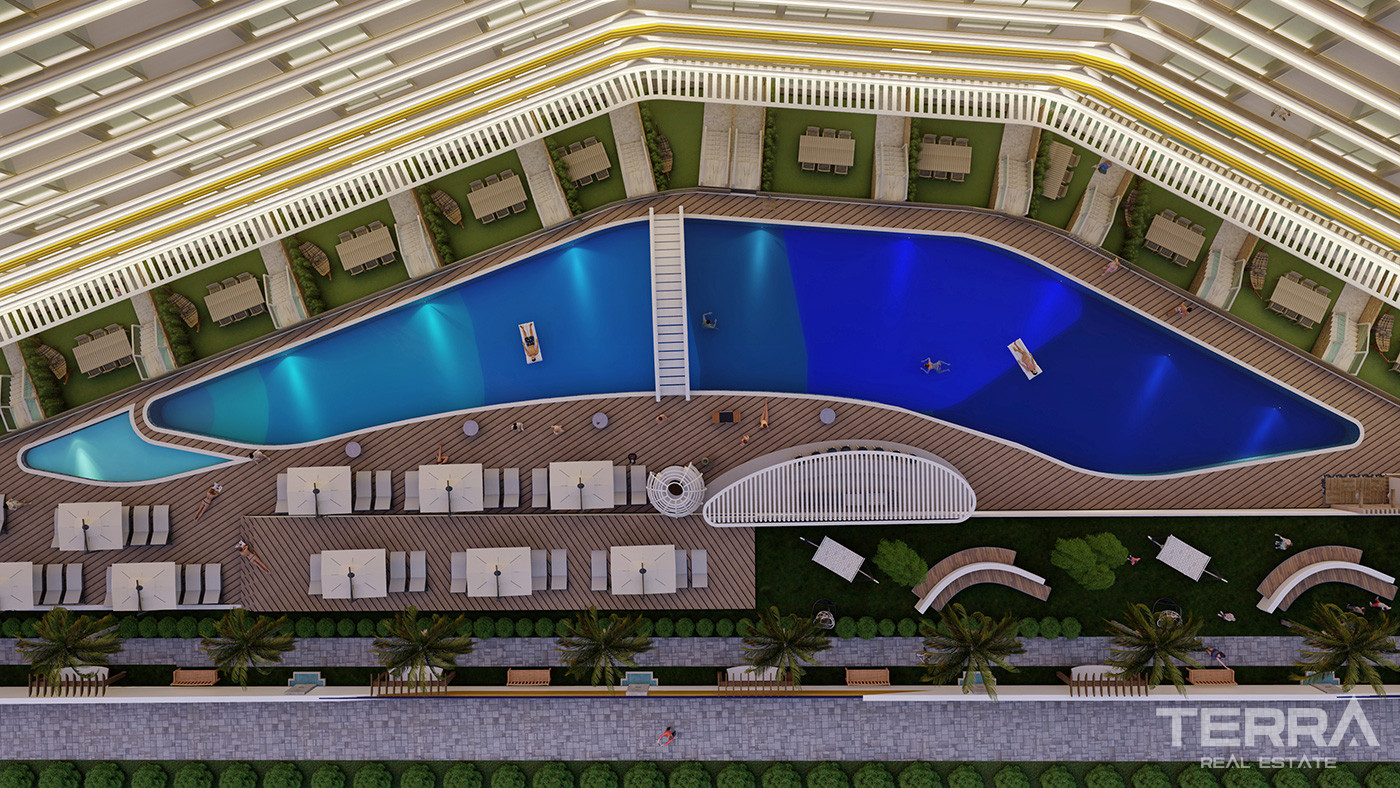 High Living Standarts with Apartments in Tranquil Kepez, Antalya - 87886
