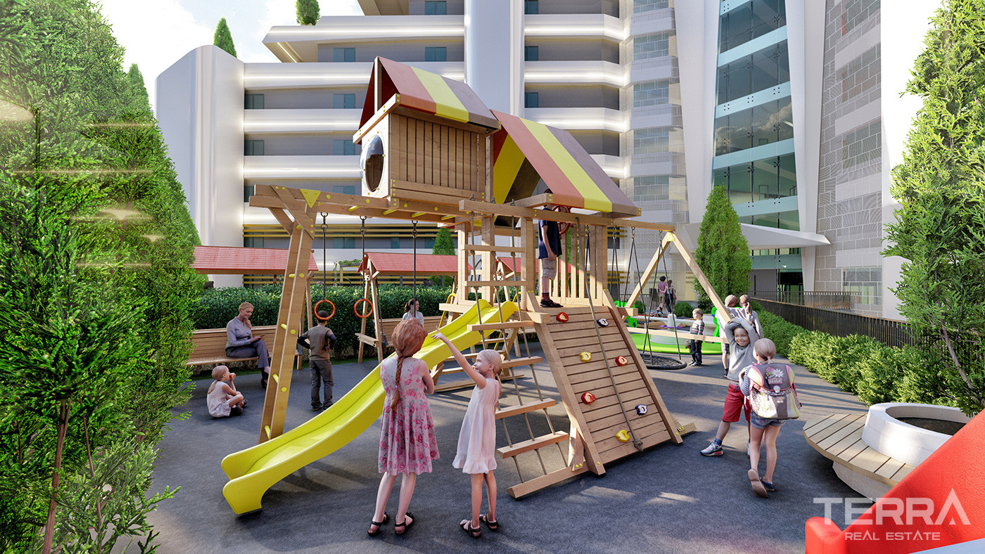 High Living Standarts with Apartments in Tranquil Kepez, Antalya - 87888