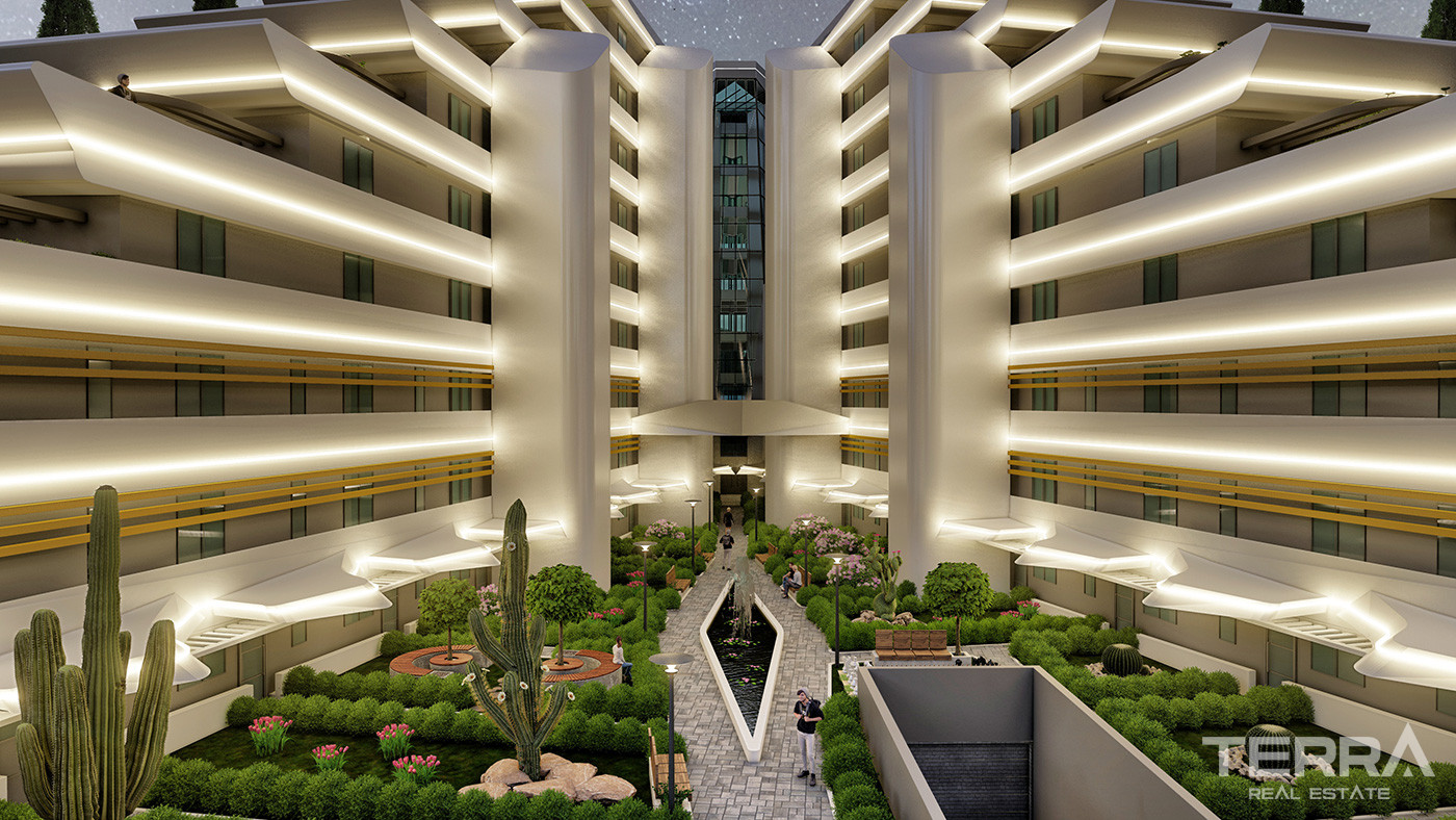 High Living Standarts with Apartments in Tranquil Kepez, Antalya - 87889