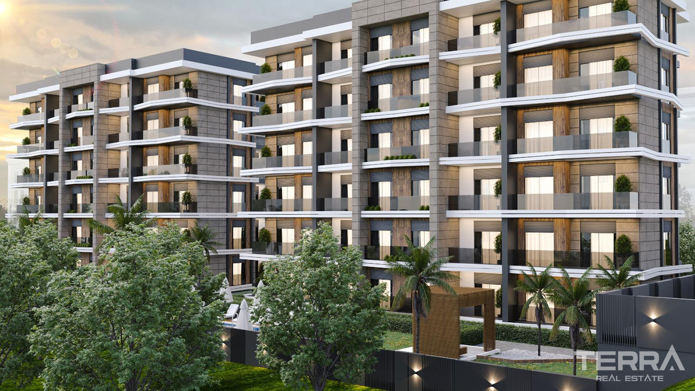 Comfy and Well Planned Flats in a New Investment Center of Antalya - 88134