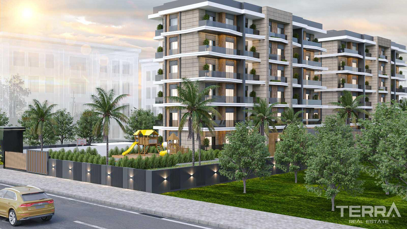 Comfy and Well Planned Flats in a New Investment Center of Antalya - 88136