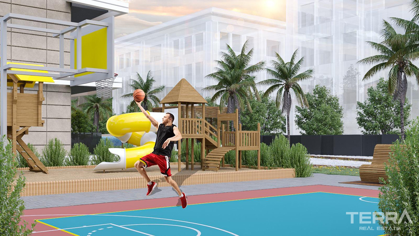 Comfy and Well Planned Flats in a New Investment Center of Antalya - 88137