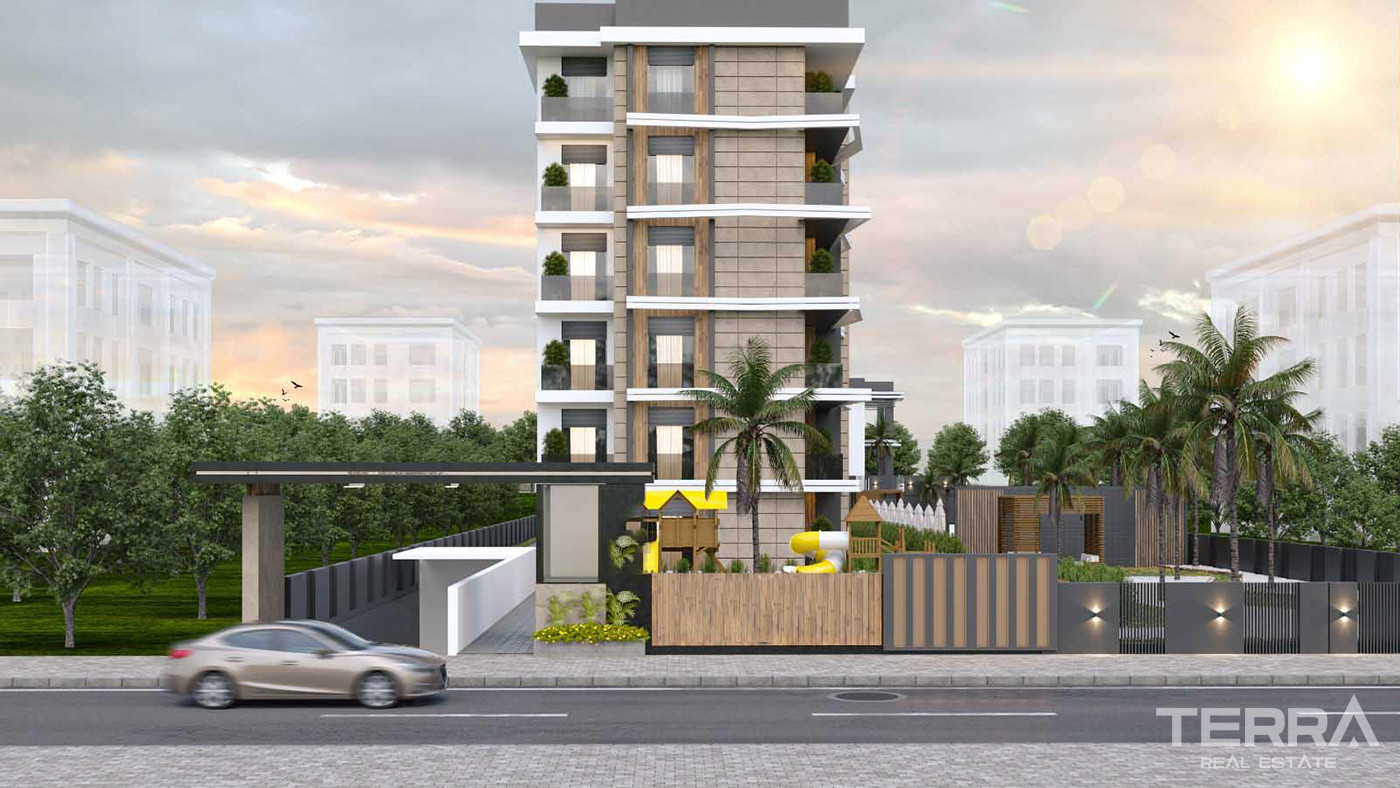 Comfy and Well Planned Flats in a New Investment Center of Antalya - 88138