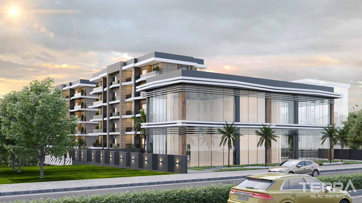 Comfy and Well Planned Flats in a New Investment Center of Antalya - 88141