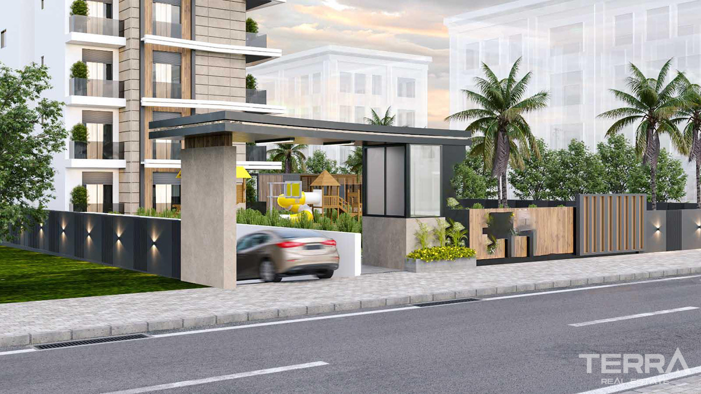 Comfy and Well Planned Flats in a New Investment Center of Antalya - 88142