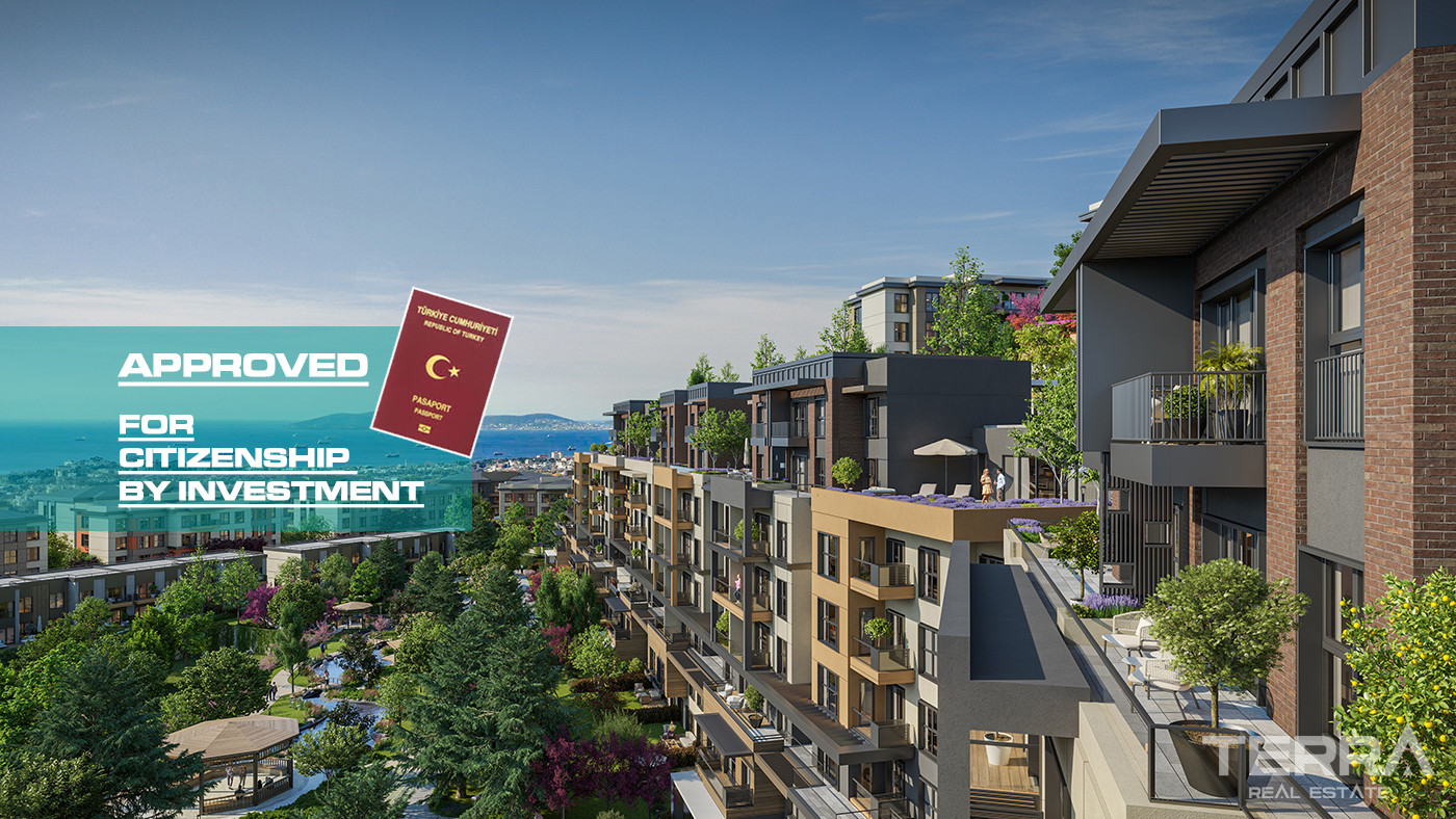 Sea View İstanbul Apartments Offering City Life Interwined with Nature