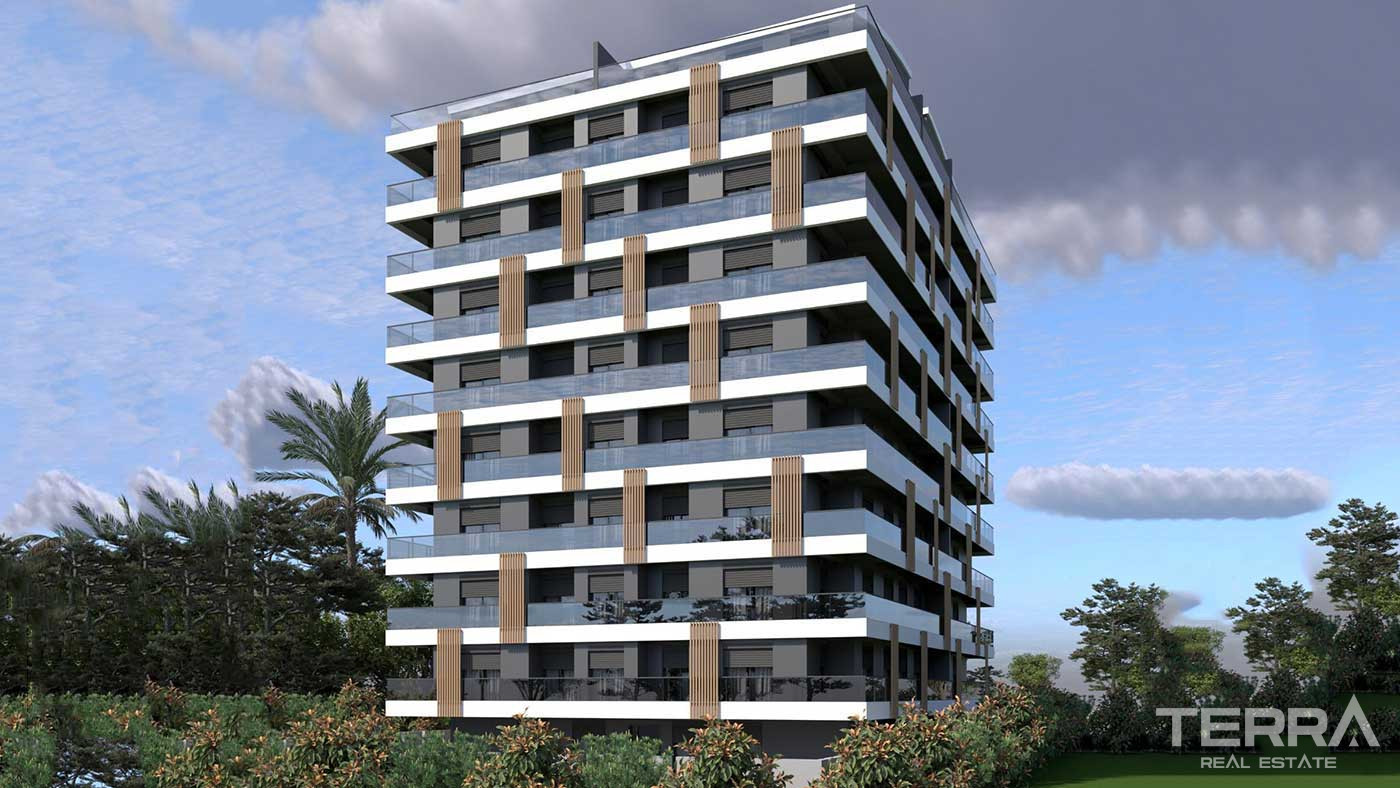 Intelligente Apartments mit Parkgarage im Herzen von Antalya