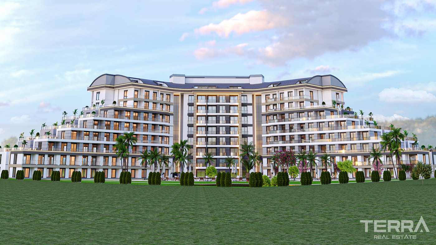 Contemporary Style Apartments in a New Area of Altıntaş, Antalya - 88398