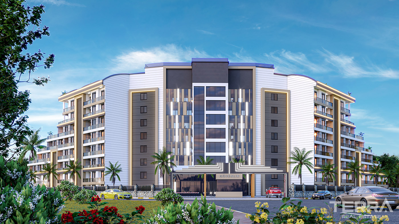 Contemporary Style Apartments in a New Area of Altıntaş, Antalya - 88402