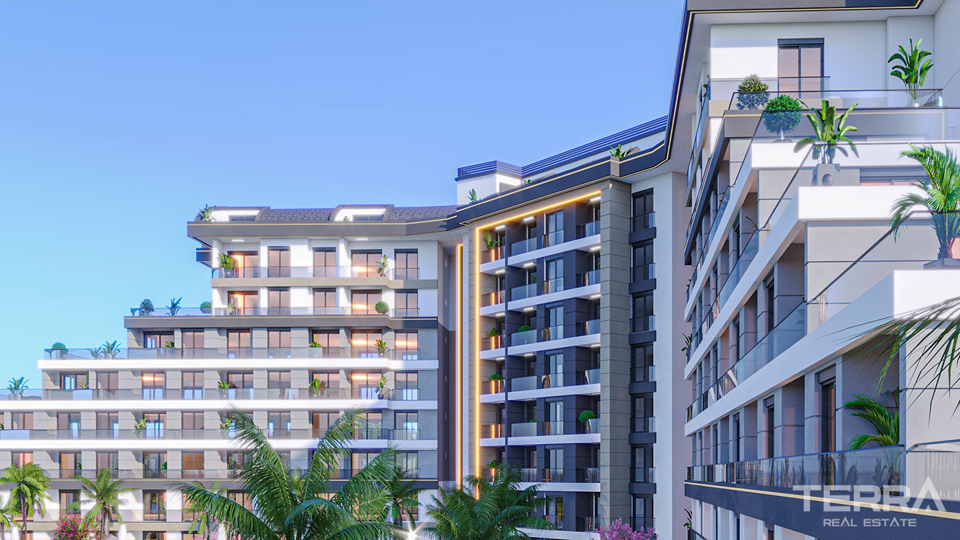 Contemporary Style Apartments in a New Area of Altıntaş, Antalya - 88404