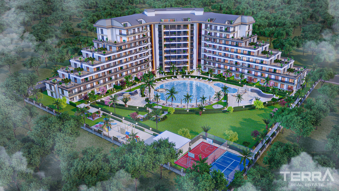 Contemporary Style Apartments in a New Area of Altıntaş, Antalya - 88413