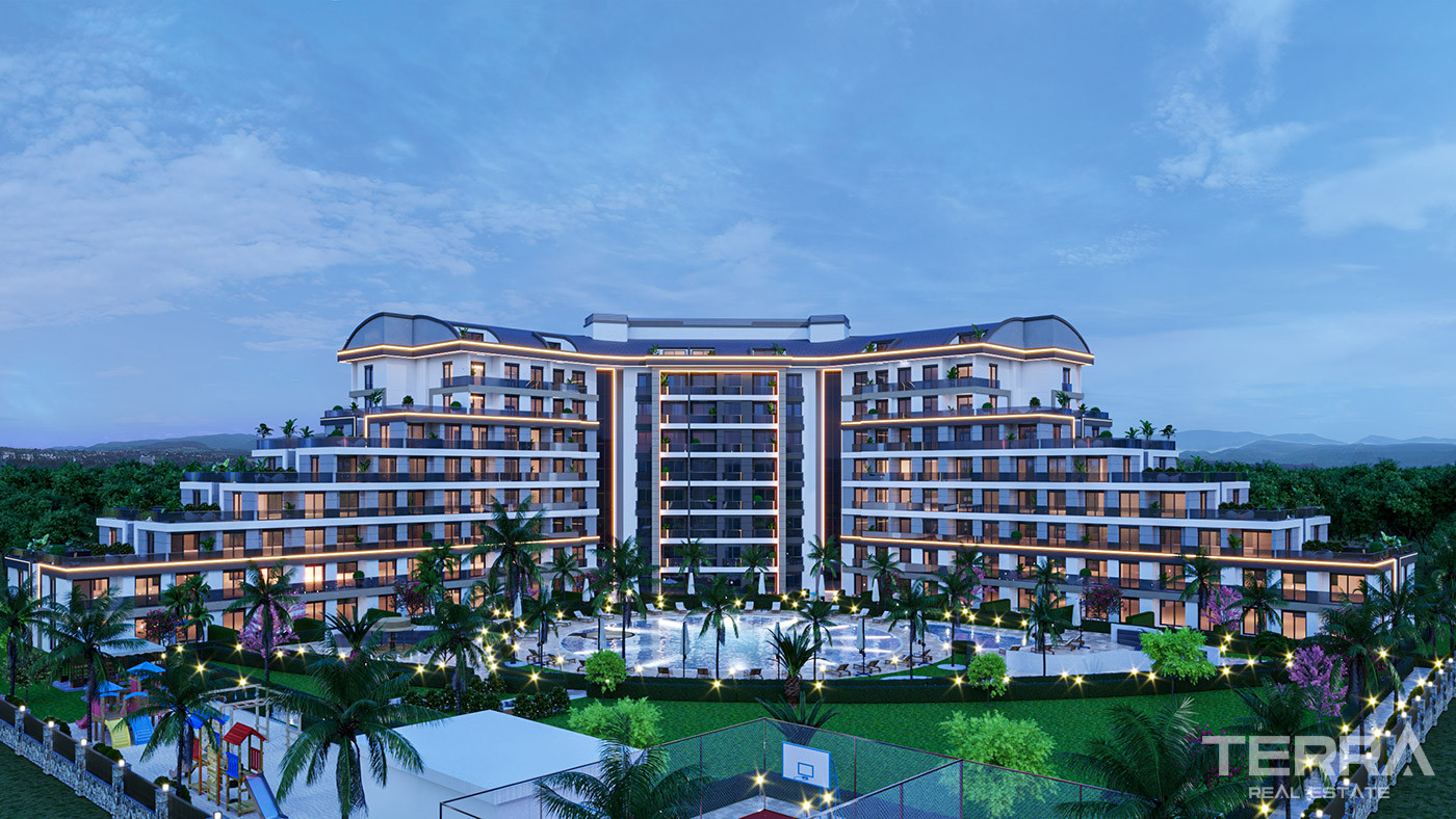 Contemporary Style Apartments in a New Area of Altıntaş, Antalya - 88424