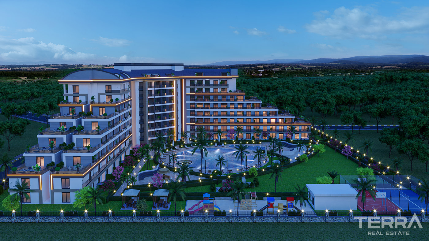 Contemporary Style Apartments in a New Area of Altıntaş, Antalya - 88426