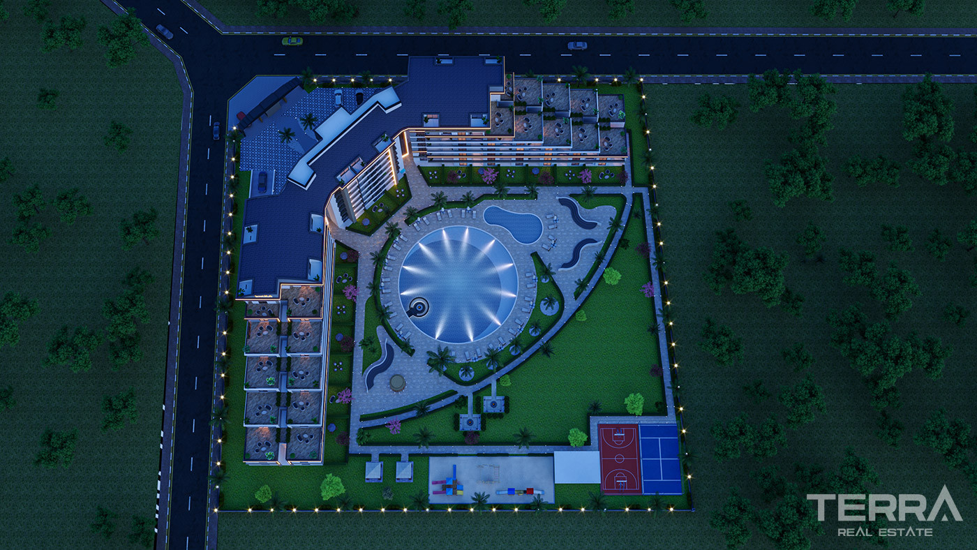 Contemporary Style Apartments in a New Area of Altıntaş, Antalya - 88427