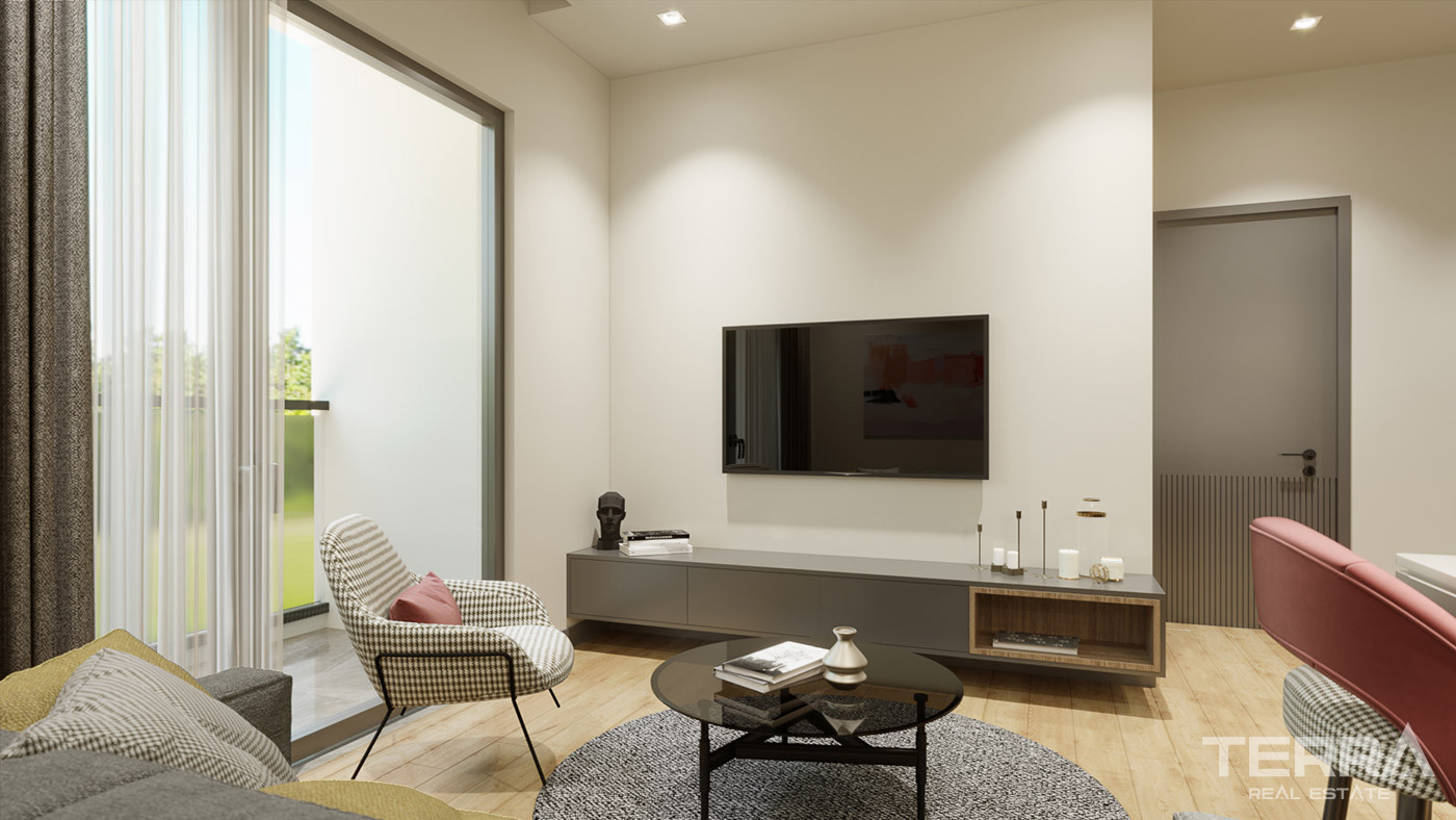 Contemporary Style Apartments in a New Area of Altıntaş, Antalya - 88432