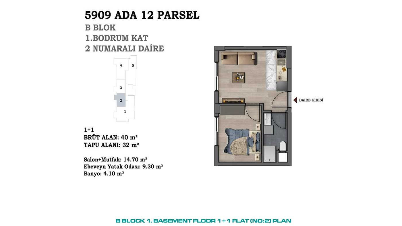 Centrally Located Flats Offering Indoor Car Parking Area in Antalya - 88566