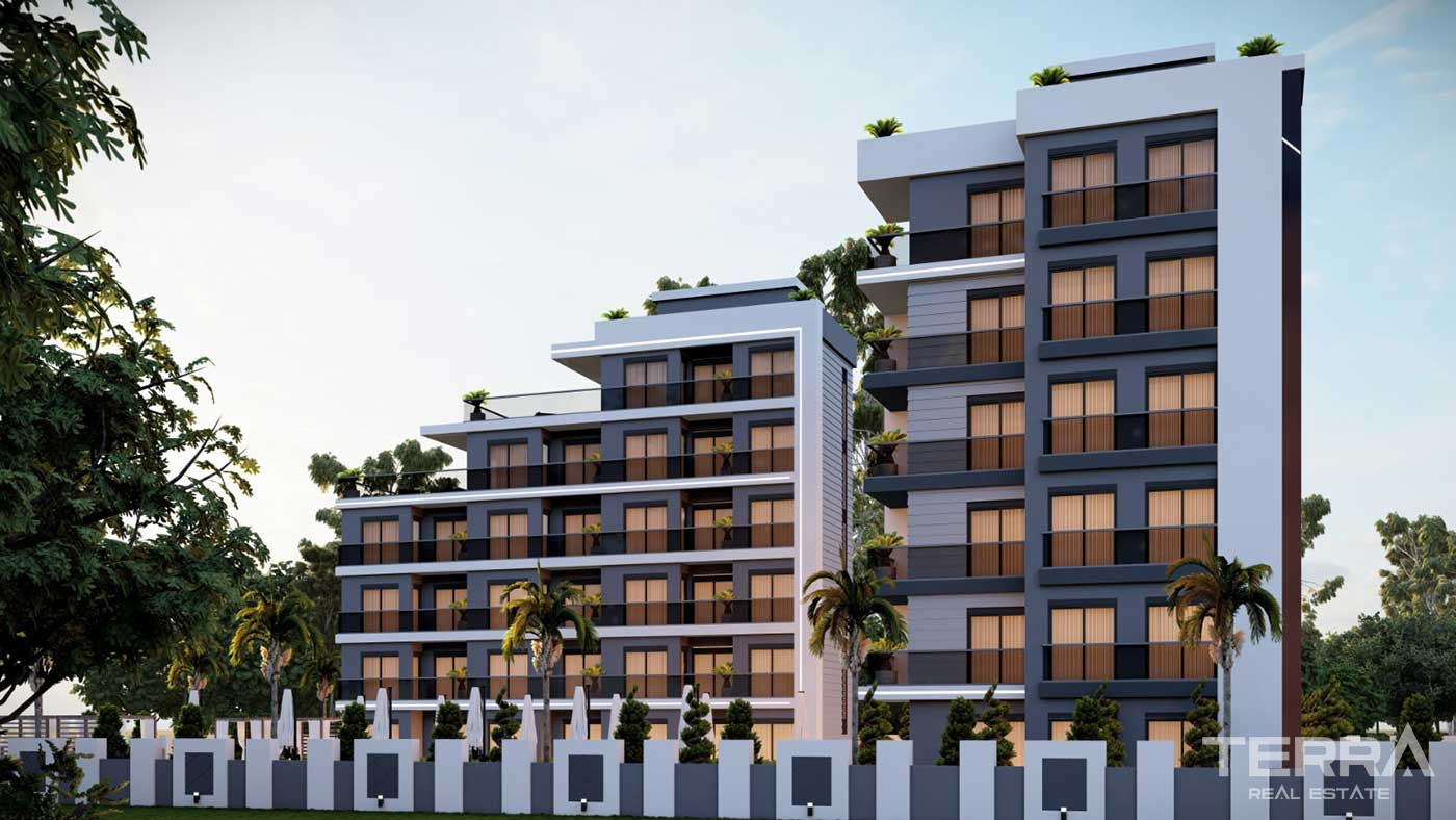Modern Apartments in Altıntaş, Antalya Offering Comfortable Features - 88806