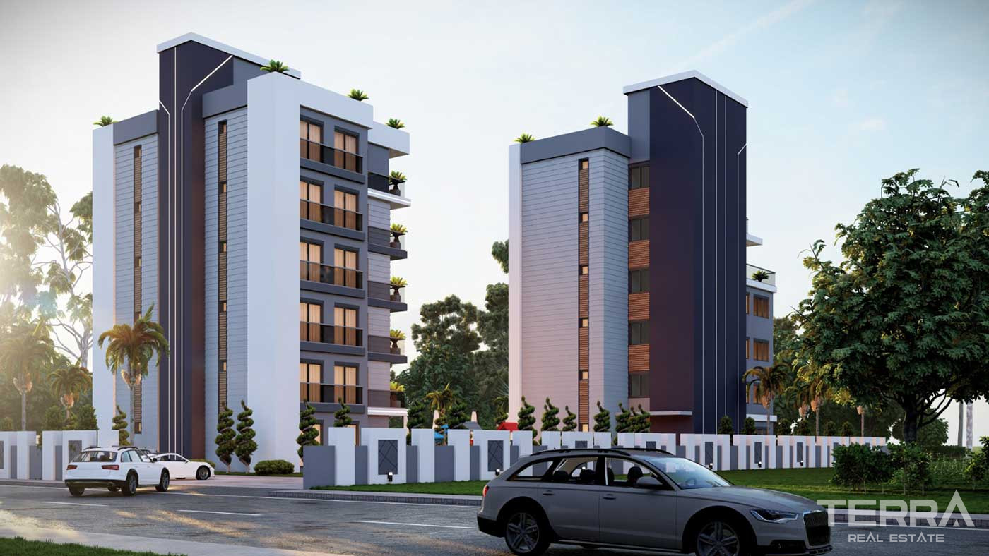 Modern Apartments in Altıntaş, Antalya Offering Comfortable Features - 88807