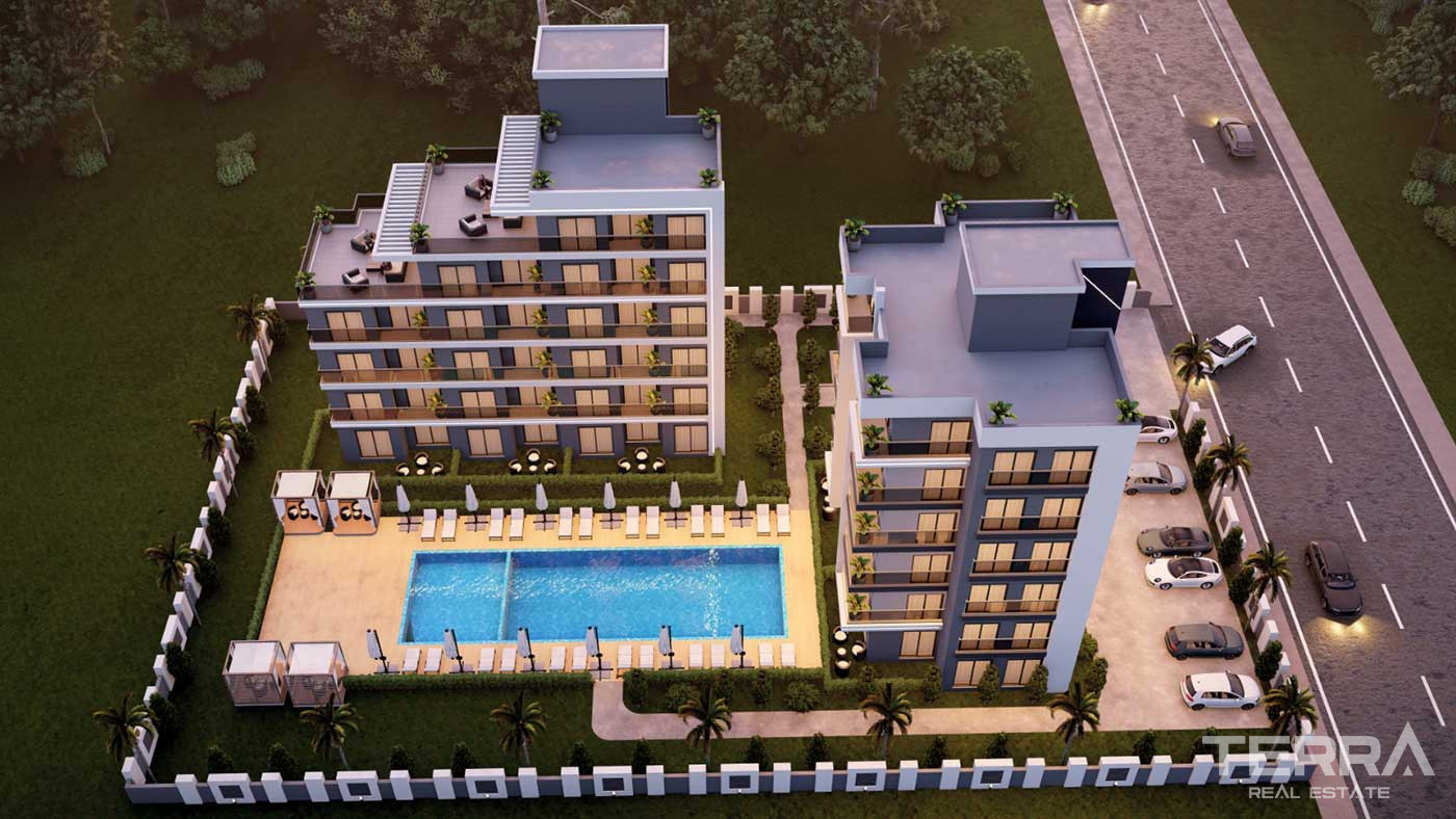 Modern Apartments in Altıntaş, Antalya Offering Comfortable Features - 88808