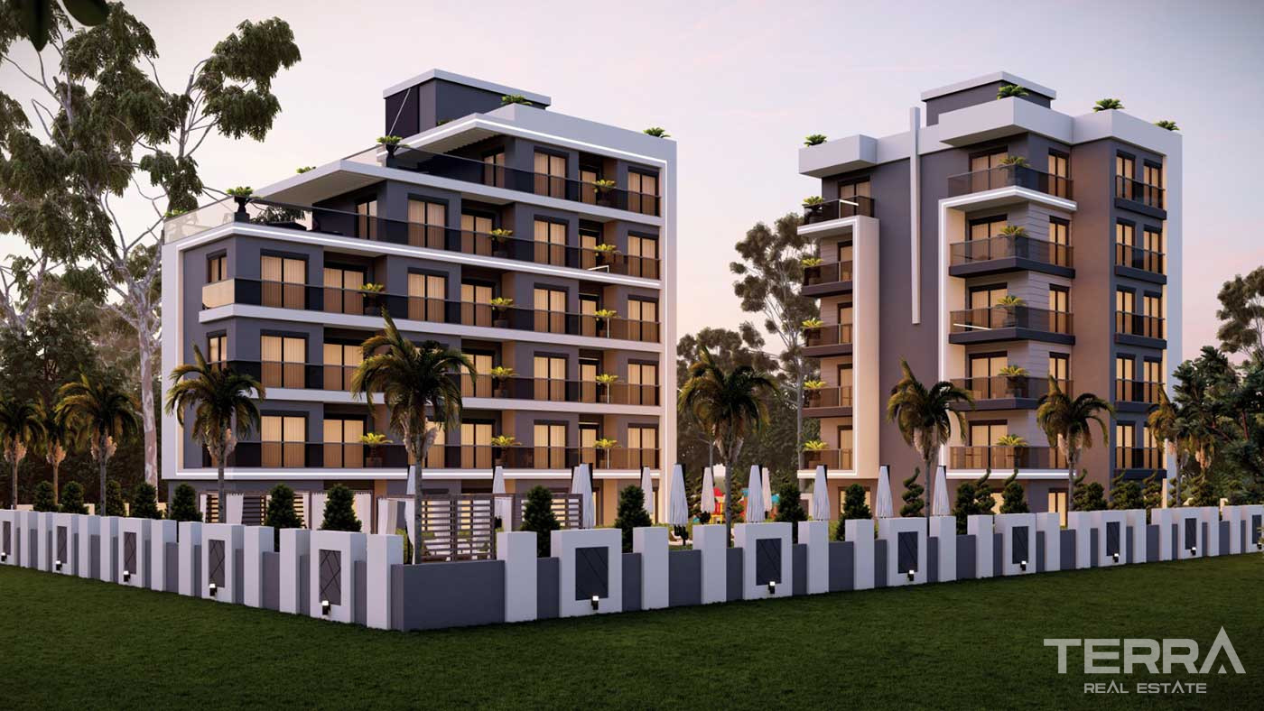 Modern Apartments in Altıntaş, Antalya Offering Comfortable Features - 88809