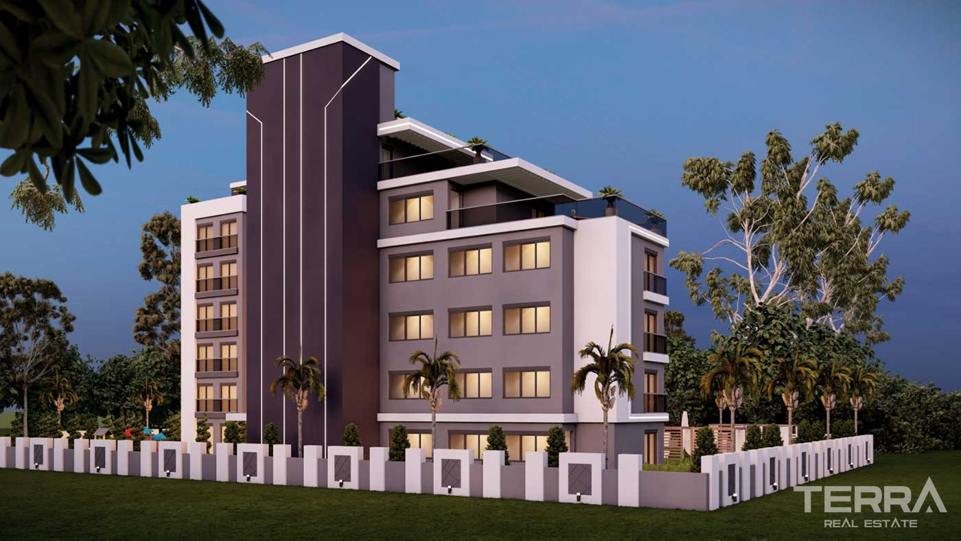 Modern Apartments in Altıntaş, Antalya Offering Comfortable Features - 88811