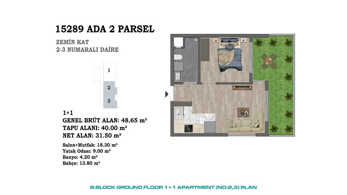 Modern Apartments in Altıntaş, Antalya Offering Comfortable Features - 88824