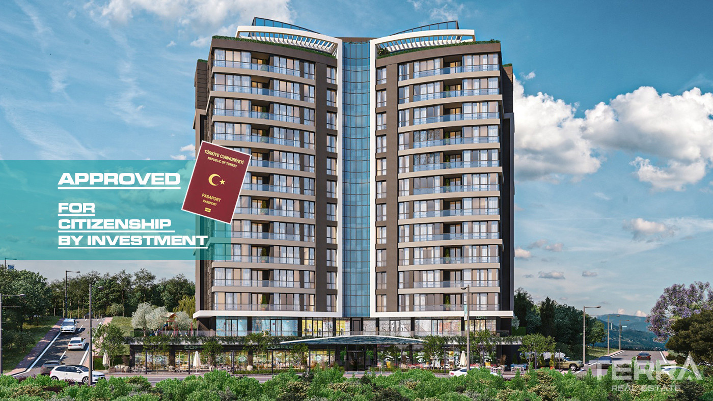 Elite Apartments, Suitable For Citizenship, in Ümraniye, İstanbul