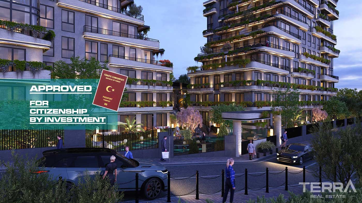 Apartamenty w Stambule otoczone terenami zielonymi i blisko metro