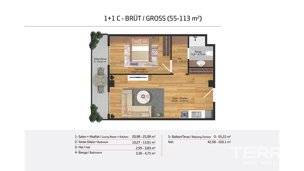 Luxuswohnungen zu verkaufen in Zentral Beylikdüzü, Istanbul - 4010