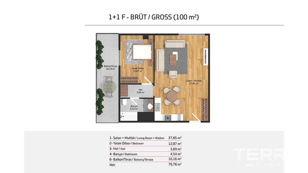 Luxuswohnungen zu verkaufen in Zentral Beylikdüzü, Istanbul - 4013