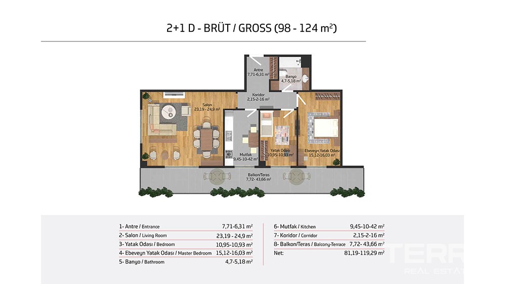 Luxuswohnungen zu verkaufen in Zentral Beylikdüzü, Istanbul - 4017