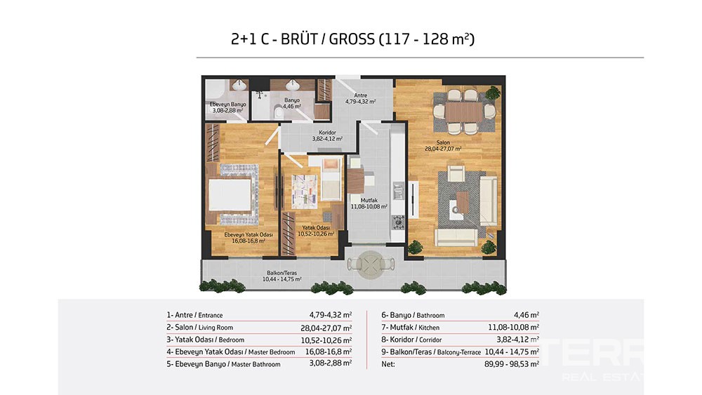 Luxuswohnungen zu verkaufen in Zentral Beylikdüzü, Istanbul - 4018