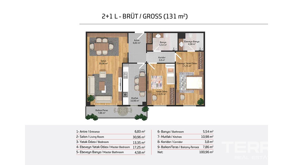 Luxuswohnungen zu verkaufen in Zentral Beylikdüzü, Istanbul - 4024