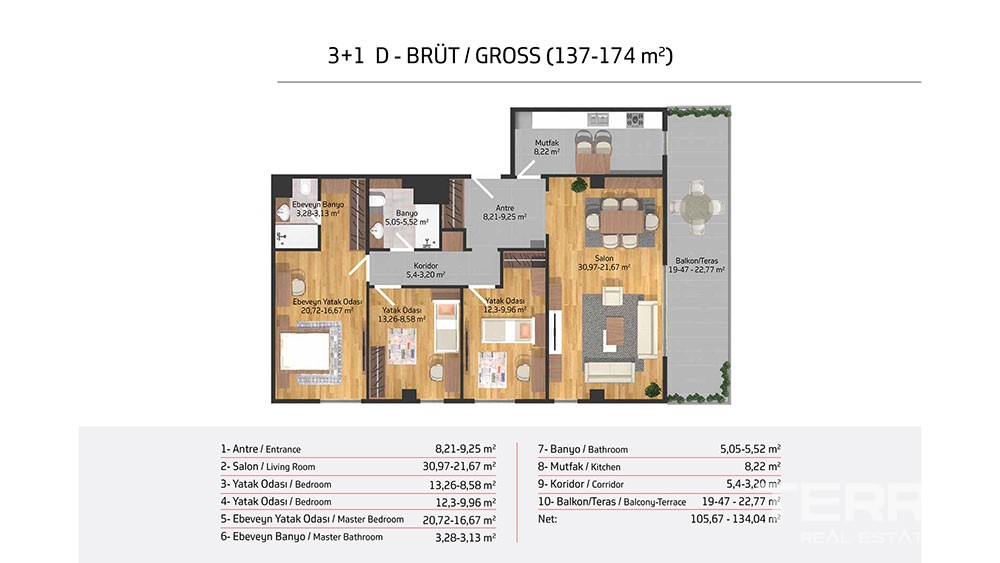 Luxuswohnungen zu verkaufen in Zentral Beylikdüzü, Istanbul - 4029