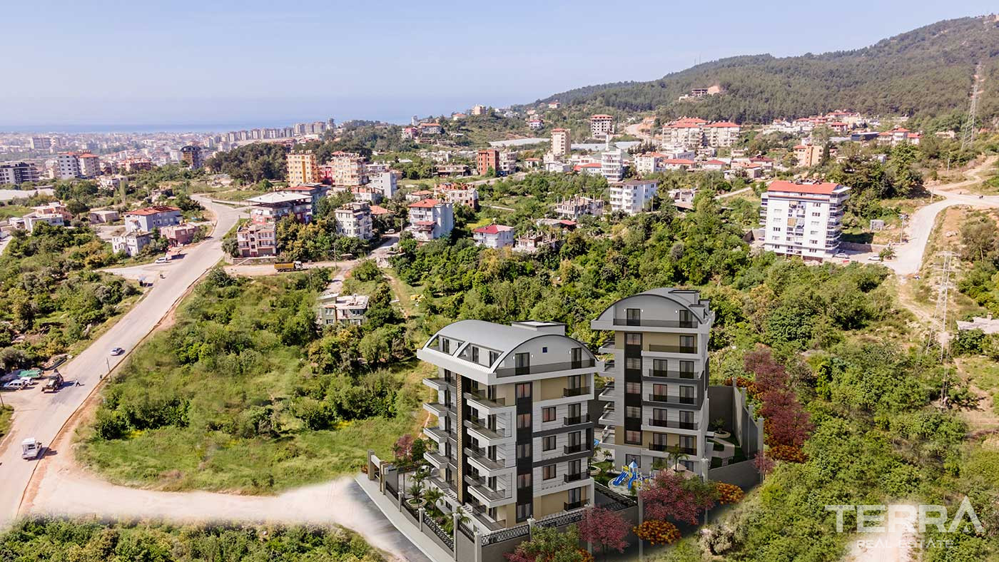 Newest Cozy Flats for Sale in Çıplaklı, Alanya - 89096