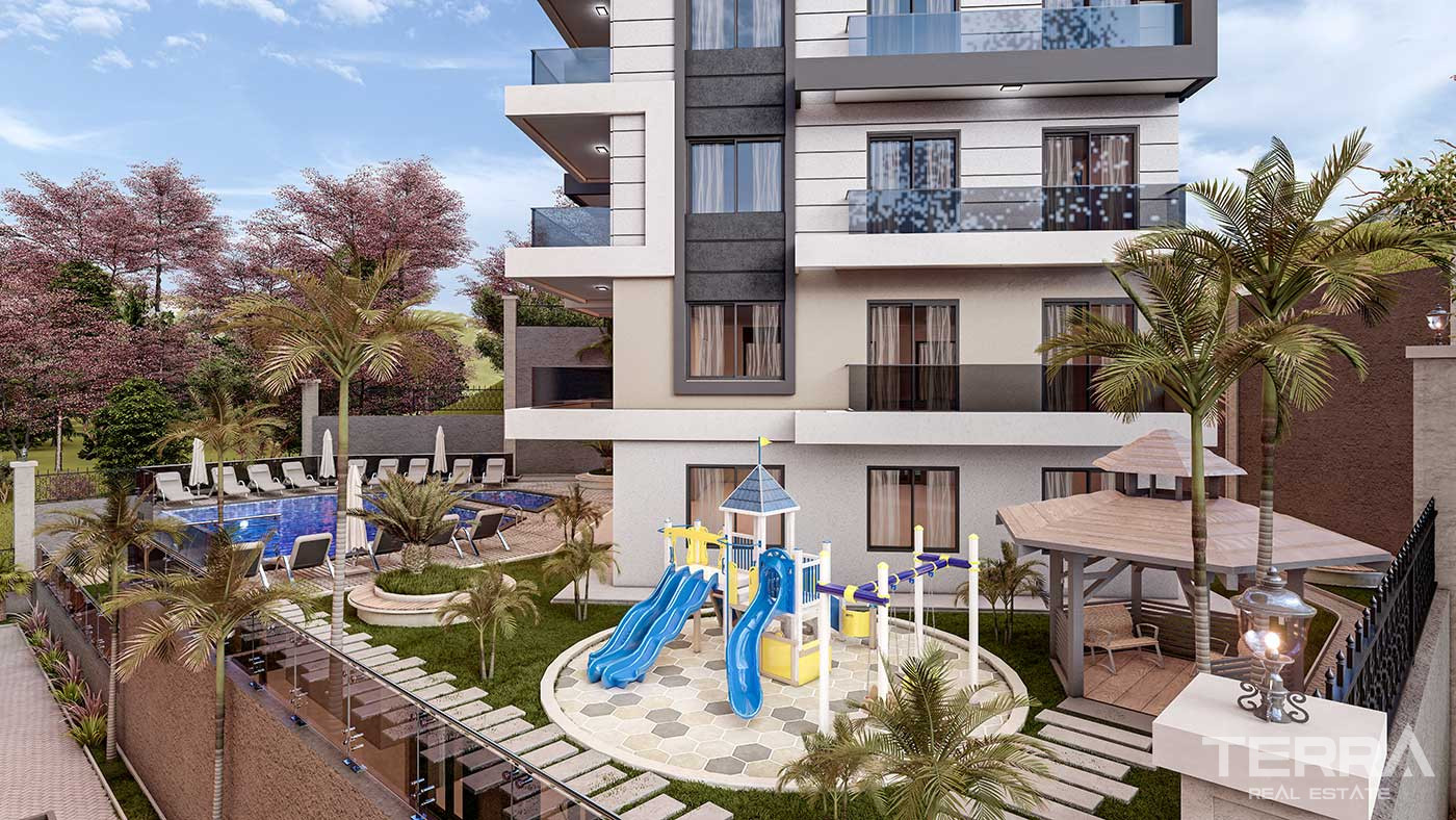 Newest Cozy Flats for Sale in Çıplaklı, Alanya - 89100